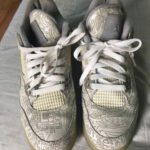 Jordan retro 4 lasers